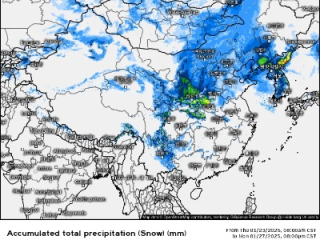 2025年1月天气，寒潮与暖意交织的冬日序章