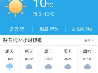 河南驻马店天气预报，关注天气变化，提前做好出行准备