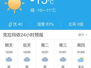 克拉玛依的天气预报，一片云知道一座城的脾气