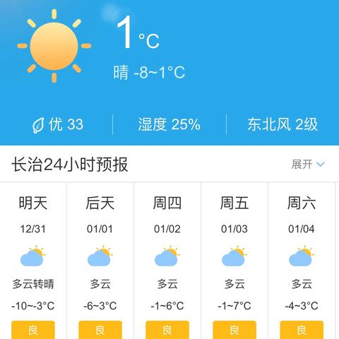 长治天气预报15天查询,掌握未来天气,从容规划生活 长治天气预报15天查询,掌握未来天气,从容规划生活